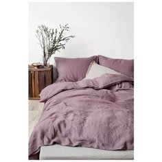 Постельное белье евростандарт Mona Liza Capriccio, полисатин, 50 х 70 см, berry