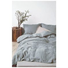 Постельное белье евростандарт Mona Liza Capriccio, полисатин, 50 х 70 см, silver