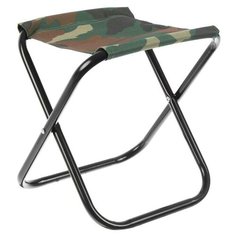 Стул туристический, складной 22 х 20 х 25 см, до 60 кг, цвет хаки 5429661 Maclay