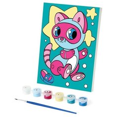 Картина по номерам "Робокотик" 21х15 см 6491534 Школа талантов