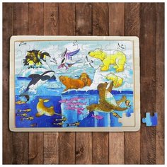 Пазл "На льдине", 60 элементов 2326852 Лесная мастерская