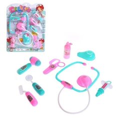 Игровой набор "Давай выздоравливай!", 8 предметов 4367230 Сима ленд