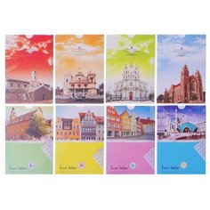 Набор фоторамок на прищепках "Путешествие", веревка, прищепки, фоторамки 8 шт 3588790 Сима ленд