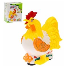 Развивающая игрушка "Петух", с проектором, двигается, световые и звуковые эффекты 1855545 Сима ленд