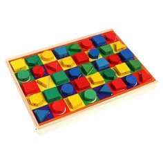 Детский развивающий набор "Шнуровка+конструктор+ доска" 6905541 Сима ленд