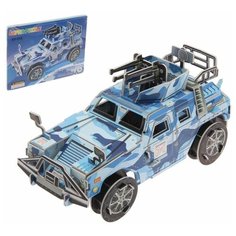 Конструктор 3D "Военный джип" 2539477 Сима ленд