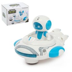 Робот "Пришелец", световые и звуковые эффекты, работает от батареек 4431111 Сима ленд