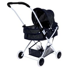 Коляска универсальная для кукол, с корзиной, металлический каркас 5177646 Сима ленд