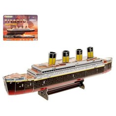 Конструктор 3D TITANIC, 35 деталей 4429360 Сима ленд