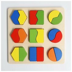 Головоломка деревянная "Премиум" 22,5х22,5х2 см 5296010 Сима ленд