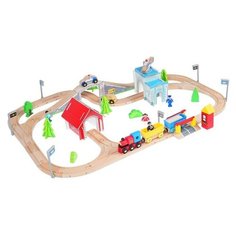 Железная дорога, 80 деталей 3223174 Сима ленд