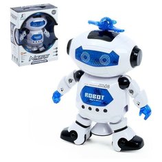 Робот "Космический герой", работает от батареек, световые и звуковые эффекты 829003 Сима ленд