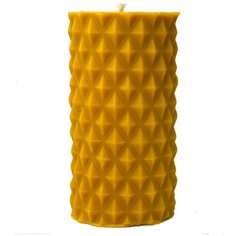 Свеча из воска " Ромбы"