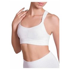 Майка-топ Майка бесшовная укороченная для кормящих женщин ФЭСТ Б-262, размер 48, белый