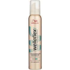 Wella мусс Wellaflex с увлажняющим комплексом, 200 мл