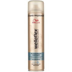 Wella Лак для волос Wellaflex Экстрасильная фиксация, экстрасильная фиксация, 400 мл