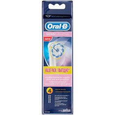 Набор насадок Oral-B EB 60-4 для электрической щетки, белый, 4 шт.