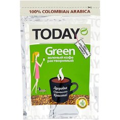 Кофе растворимый Today Green, пакет, 75 г