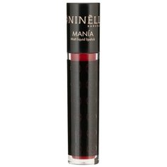 Ninelle жидкая помада для губ Mania, оттенок 604 бордовый