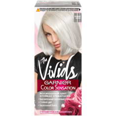 GARNIER Color Sensation The Vivids стойкая крем-краска для волос, Платиновый металлик