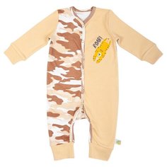 Комбинезон Сонный Гномик, размер 80, бежевый