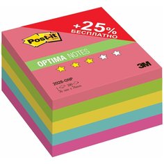 Post-it Блок-кубик Optima, 76х76 мм, 500 штук (2028) лето