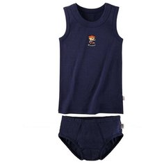 Комплект нижнего белья Наша мама размер 92, темно-синий