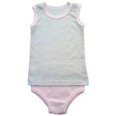 Комплект нижнего белья Наша мама размер 116, серый/розовый