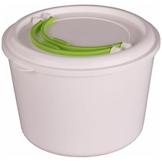 Альтернатива Контейнер для обеда с ручками 3859, 16.5x16.5 см, белый Alternativa