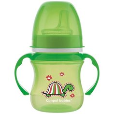 Поильник-непроливайка Canpol Babies 35/207, 120 мл зеленый/черепаха