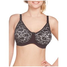 Бюстгальтер Фэст 2638 размер 85 C, черный/белый