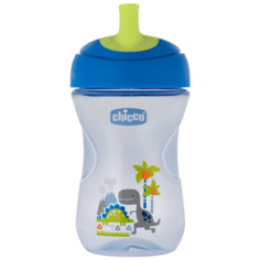 Поильник Chicco Advanced Cup, 266 мл динозавр