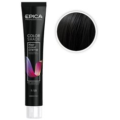 EPICA Professional Color Shade крем-краска для волос, 1.0 черный холодный, 100 мл