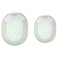 Комплект ковриков Sofi De MarkO Georgina 50х70 см, 60х100 см ментоловый