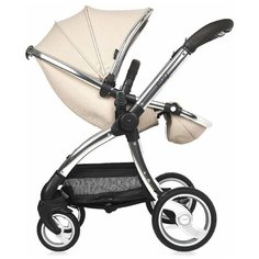 Прогулочная коляска EGG Egg Stroller, honeycomb/mirror chassis, цвет шасси: серебристый