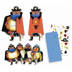 Приглашение DJECO Пираты, 8 шт.