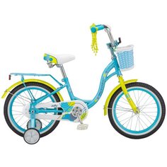 Детский велосипед STELS Jolly 16 V010 (2019) голубой/зеленый 9.5" (требует финальной сборки)