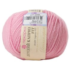 Пряжа Пехорка Детский каприз Fit, 100 % акрил, 50 г, 225 м, 5 шт., 11 яр.розовый
