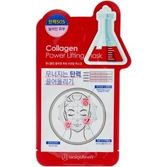 MIJIN Cosmetics тканевая маска Uniquleen Collagen Power Lifting Mask с коллагеном, 26 г