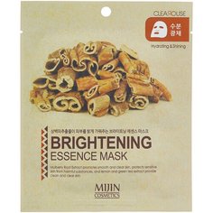 MIJIN Cosmetics тканевая маска Brightening Essence Mask smoothing and glow-boosting осветляющая, 25 г