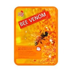 MAY ISLAND тканевая маска Real Essence Bee Venom с экстрактом пчелиного яда, 25 мл