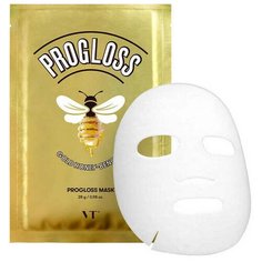 Тканевая маска с золотом и прополисом VT Cosmetics Progloss Mask