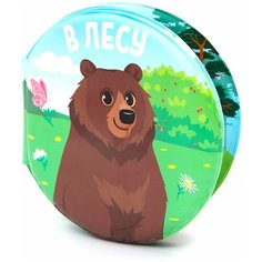Крошка Я / Книжка-игрушка / Книжка для игры в ванной "В лесу", от 4 мес