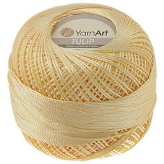 Пряжа YarnArt Tulip 50гр 250м (100% микрофибра) (463 желтый), 6 мотков