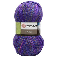 Пряжа YarnArt Everest 200гр 320м (30% шерсть, 70% акрил) (7042 меланж) 3 шт