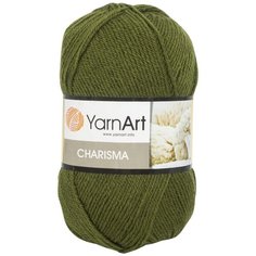 Пряжа YarnArt Charisma 100гр 200м (80% шерсть, 20% акрил) (530 болотный) 5 шт