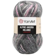 Пряжа YarnArt Alpine Angora Melange 150г 150м (20% шерсть, 80% акрил) (434 меланж) 3 шт
