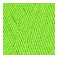 Пряжа для вязания ПЕХ Бисерная (100% акрил) 5х100г/450м цв.483 незрелый лимон Пехорка