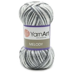Пряжа YarnArt Melody 100гр 230м (9% шерсть, 21% акрил, 70% полиамид) (905 секционный) 5 шт