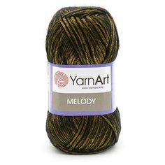 Пряжа YarnArt Melody 100гр 230м (9% шерсть, 21% акрил, 70% полиамид) (886 золото) 5 шт